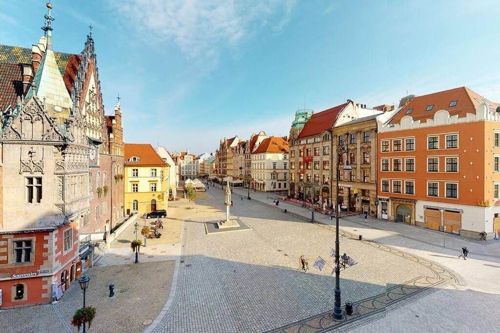 Big Modern Apart - Market Square - Nice View - Next To Town Hall Apartment Вроцлав Екстериор снимка